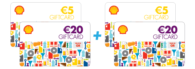 25€ giftcards